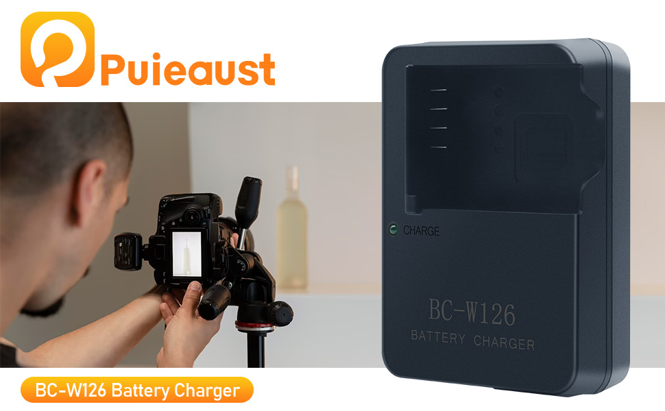 BC-W126 BC-W126S Chargeur de batterie pour appareil photo
