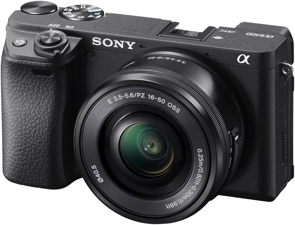 Sony A6400 hybride APS-C noir avec objectif 16-50mm